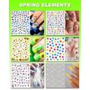 winthrop 36 Sheets All Holiday Nail Art Stickers, Mixed Season Nail Decals Set for All Year, Spring Summer 3D Self-Adhesive Colorful Pegatinas Uñas Daisy Butterfly 4th of July Halloween Christmas