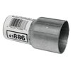 Walker Exhaust 41886 Exhaust Reduction Pipe 2" Inlet (Inside) 1.5" Outlet (Inside)
