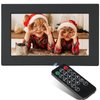 Yamemo 8 Inch Digital Picture Photo Frame Display Photo Video Player with Remote Control & Slideshow & Calendar/Clock, Support USB/MMC/SD Card Electronic Photo Frame