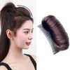 VANTOBEST Hair Bun Invisible False Hair Clip Hair Base Bump Fluffy Hair Pad Styling Insert Tool Fluffy Princess Styling Increased Hair Pad Hair Extensions Accessories (Dark Brown)
