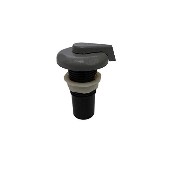 Air Control Valve 5 Scallop Gray 1" Spa Hot Tub Universal Video How to