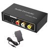 HDMI ARC Audio Extractor, AMANKA Digital HDMI ARC zu SPDIF Koaxial Optical Cinch L/R Stereo Ausgang 3,5mm 192KHz DAC Converter Optical Digital Audio auf Analog für TV DVD PS4 Blu-ray USW