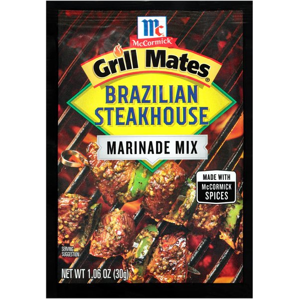 Grill Mates Brazilian Steakhouse 6-1.06 oz packs (New)