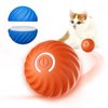 jkddrep Interactive Cat Toy，Wloom Automatic Moving Cat Toy Ball 2.0 for Cats with Cat Ball Shell,USB Rechargeable Cat Toy Indoor Playing Stimulate Hunting Instinct The Best Gift for Cats