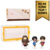 Wizarding World Harry Potter, Micro Magical Moments Action Figures Set with Exclusive Harry, Hagrid, Dudley & Display Case, Kids Toys for Ages 6+