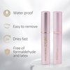 EMEDA Eyelash Glue for False Lashes Super Strong Hold Long Lasting 24H Waterproof Latex Free Best Lash Glue Eyes Strip White Clear Lash Adhesive 5ml 0.17oz