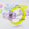 M.best 14pcs Glow Bracelets with 14pcs Spare Batteries Glow in The Dark Bracelets Toys for Party Favors