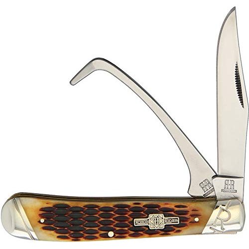Rough Rider Equestrian Trapper Amber Bone RR1971