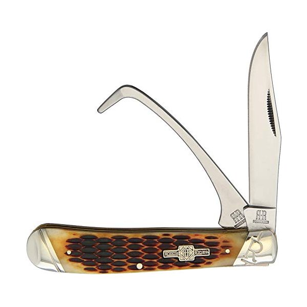 Rough Rider Equestrian Trapper Amber Bone RR1971