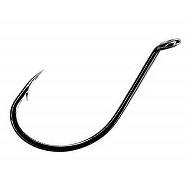 Mustad UltraPoint 92604BLN Octopus/Beak Fishing Hook (Pack of 25), Black Nickel, Size 4/0