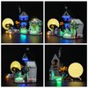 Rorliny LED Lighting Kit Compatible with Lego Tim Burton's The Nightmare Before Christmas, Creative Light for Lego 21351 Set (No Lego Models)