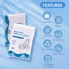 Disposable Toilet Seat Covers Flushable Paper, (100 Pack) Travel Toilet Seat Covers for Adults and Kids Potty Training, 100% Biodegradable - Travel Accessories for Public Restrooms, Airplane, Camping