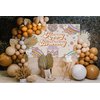 Avezano Groovy Birthday Backdrop Banner Retro Hippie Boho Girl Birthday Party Decorations Daisy Groovy Bday Photography Background Wall Decor (70.8x43.3 inch)