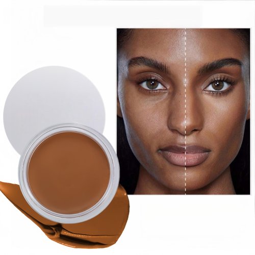 MAEPEOR Cream Concealer 9 Colors Lightweight Full Coverage Concealer Corrector for Concealing Dark Circles, Acne, Blemishes, Pores and Spots (06 Medium Tan)