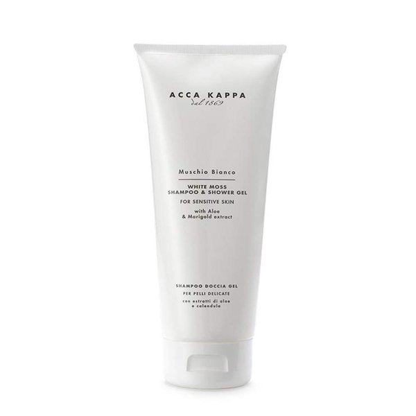 Acca Kappa White Moss Shampoo & Shower Gel 6.7 Oz. from Italy