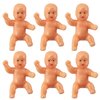 JUXINGDAZYF 30Pcs King Cake Babies 1.2inch Mini Plastic Babies，Suitable for Baby Shower Ice Cube Games Mardi Gras Party Decorations (Latin)