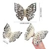 WACHLL Butterfly Hair Clips for Women - Claw Clips for Thick Hair, Medium Hair, Big and Cute Matte Butterfly Hair Clips (3Pcs)