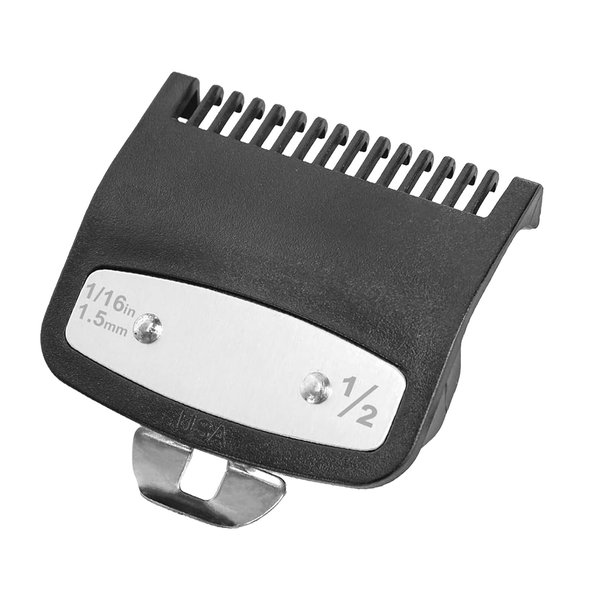 Upgraded 1/2 Premium Clipper Guard Clip Guide Metal Replacement for Wahl #3354-100 1/16" 1.5mm Fits Most Size Clippers Guide Combs
