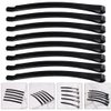 COHEALI 50pcs Simple Black Metal Painting Bobby Pin Classic Diy Hairpins Hair Accessory For Women
