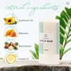 SOAPAOS The Hylo Bar - 100% Natural Solid Lotion Bar - Moisturizing Lotion Bar with Vitamin E - Sunflower Oil, Beeswax, Shea Butter - Waterless Bar - Cruelty-Free, USA Made