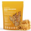 Gold Sea Moss Raw Organic| Makes 80oz of Gel - 100% Wild Crafted| Non-GMO Sun-Dried Mineral Rich Super Food for Energy| Booster Healthy, Immunity Digestion (4oz)