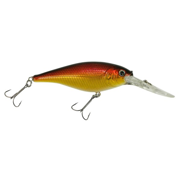 Berkley® Flicker Shad®, Black Gold Sunset, 4-cm