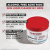 Thayers Blemish Clearing Acne Pads, Salicylic Acid Acne Treatment for Face, Pore Reducing, Exfoliating, and Soothing Skincare, Witch Hazel Toner Pads, 60 Ct
