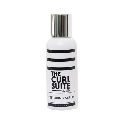 The Curl Suite Curly Hair Serum - For Frizzy, Damaged Hair & Hair Growth - With Cocoa & Buriti Extract - For Women, Men & Kids (2 Fl Oz.)