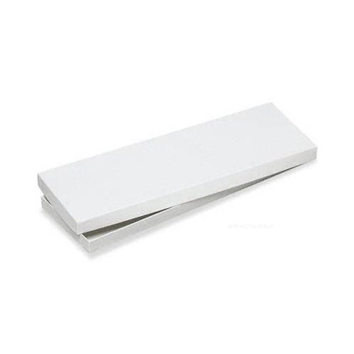 A1BakerySupplies® Men Tie Gift Box Men or Women Socks Gift Boxes Tie Box Size 14 x 4.5 x 0.75" (10 Pack White Boxes)