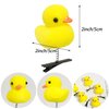 10 Pcs Duck Hair Clips, Yellow Duck Hair Clips for Adults and Children Kawaii Cartoon Duck Hair Accessories for School Home Party Props