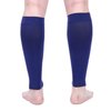 Doc Miller Premium Calf Compression Sleeve 1 Pair 20-30mmHg Graduated Support for Sports Running Circulation Recovery Shin Splints Varicose Veins (Dk Blu, M)