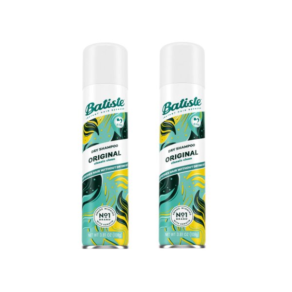 Batiste Dry Shampoo, Original Scent, 6.73 fl oz - 2pc