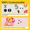 Magnetic Dots - Self Adhesive Magnet Dots (0.8" x 0.8") - Peel & Stick Magnetic Circles - Industrial Flexible Sticky Magnets - Sheets is Alternative, Stickers, Strip and Magnetic Tape (120 Pcs)