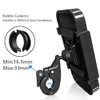 Anatch Phone Holder Waterproof Motorcycle Phone Mount with Touch Screen 360° Rotatable Smartphone Holder for Cellphones, Black