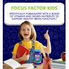 Focus Factor Kids Complete Daily Chewable Vitamins: Multivitamin & Neuro Nutrient, Brain Function, w/Vitamin B12, C, D3, 60 Count (2 Pack)