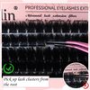 Fluffy Lash Clusters 10-20mm with Bottom Lashes 5-7mm Thick 200D Eyelashes 214 Pcs D Curl Mega Volume Eyelash Clusters Beginner Friendly Cluster Eyelash Extensions DIY at Home, by Anforlin
