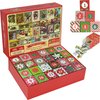 Christmas Advent Calendar Puzzle for Adult, Christmas Countdown Calendar 2024 Jigsaw Puzzle, Holiday Santa Puzzle for Adult 1000 Piece