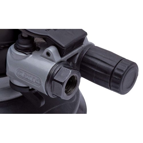 Rockwood 6 in. Air Random Orbital Palm Sander Dual Action Pneumatic Hand Sanding Round