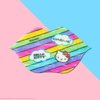 The Crème Shop x Hello Kitty Hydrogel Lip Patch | Strawberry Flavored, Collagen and 24k Gold, Remove Dead Skin, Moisturize lips, Pale Lip Treatment, Anti Aging - 3 Pack