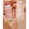 FIT YOUR SKIN Radiance Tone-Up Essence - Korean Tinted Moisturizer - Even Skin Tone, Natural Coverage, Lightweight - Pink Beige Makeup Base - Healthy Glow Skin, 1.01 fl.oz.