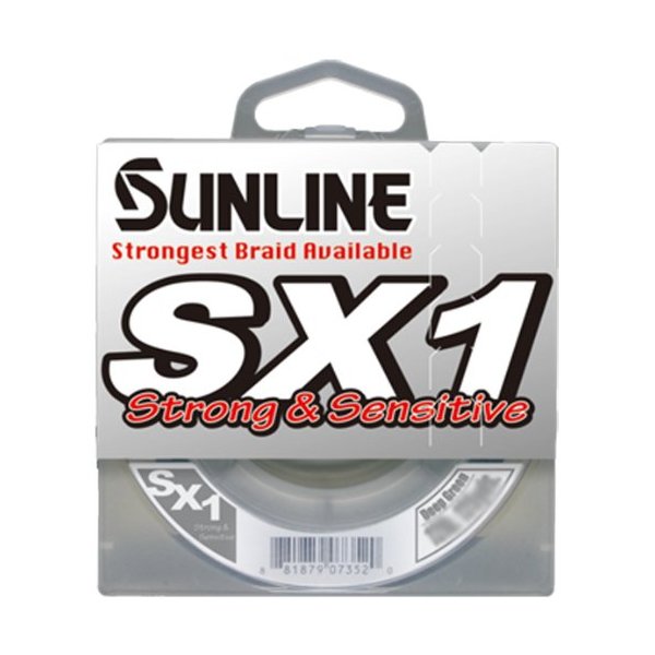 Sunline SX1 Braided Fishing Line (Dark Green, 20-Pound Test/125-Yard)