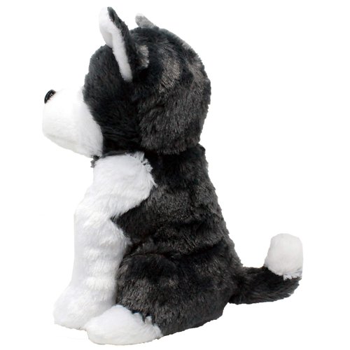 Shelter Pets: Oakland The Dog - 10" Siberian Husky Malamute Plush Toy Stuffed Animals - Based on Real-Life Adopted Pets - Benefiting The Animal Shelters They were Adopted from