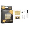 Supreme Trimmer Replacement Taper Blade CBT818 | Ceramic Blade for Hair Clippers | Gold