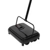 Eyliden Carpet Sweeper, Mini Size Lightweight Hand Push - No Noise, Non-Electric, Easy Manual Sweeping Only for Carpet Cleaning (Black)