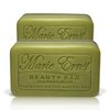 Marie Ernst 2-Pack, 4 Half Bar Soaps That Combine into 2 Full Patchouli Lavender Bars, Shea Butter, Olive Oil, Aromatic Lavender Scent, Vegan Bath Soap for Men and Women