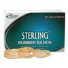 Sterling Ergonomically Correct Rubber Bands, 33, 3-1/2 x 1/8, 850 Bands/1lb Box