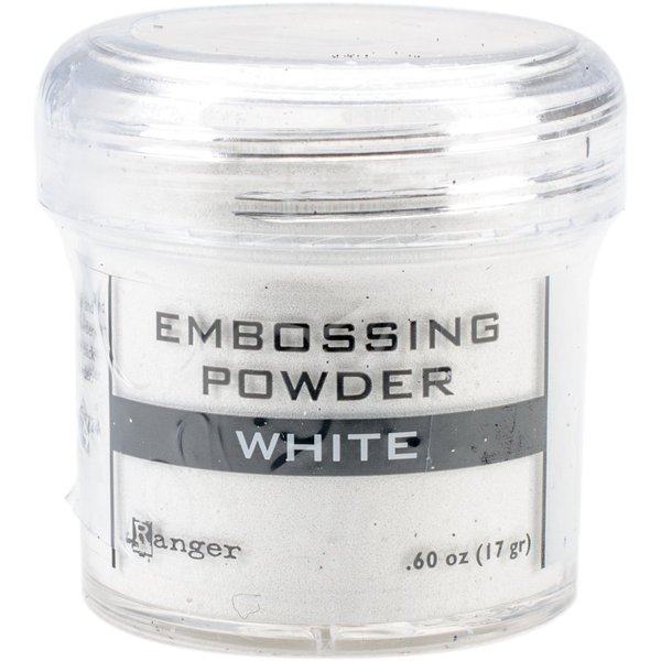 Ranger Embossing Powder, 0.60 oz Jar, White