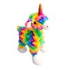 Snugarooz Momma Llama Dog Toy with Repair Patch – Soft Tie-Dye Plush - Iridescent Horn - Crinkle & Squeaker – Perfect Cuddle Buddy