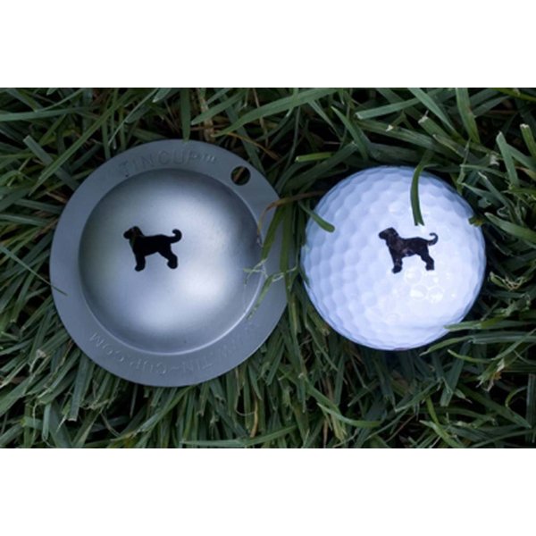 Tin Cup Golf Ball Custom Marker Alignment Tool (Dulin The Dog)