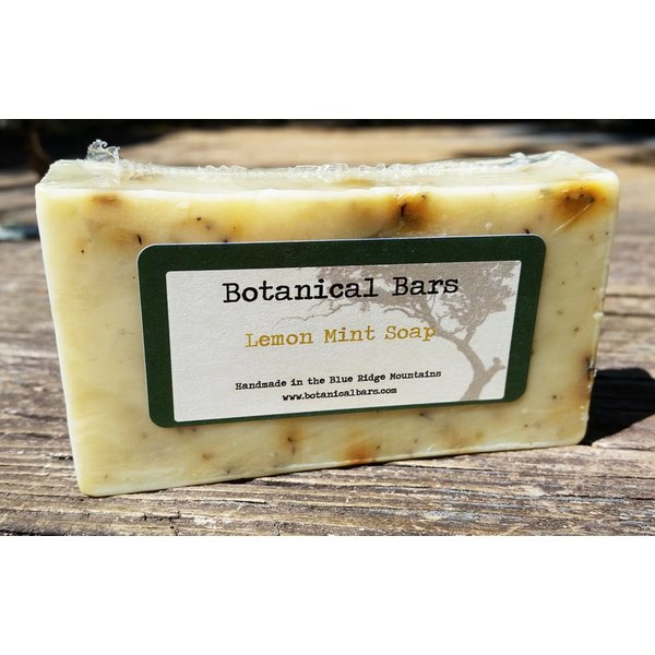 Botanical Bars Handmade Lemon Mint Soap Bar - Lemon Mint Soap